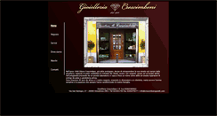 Desktop Screenshot of crescimbenigioielli.com